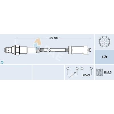 Lambda sonda FAE 77326