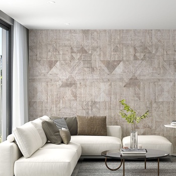 Decono Фототапет Бежови Триъгълници