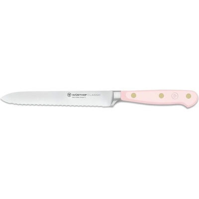 WÜSTHOF Нож за колбаси CLASSIC COLOUR, 14 см, розова хималайска сол, Wüsthof (WU1061708414)