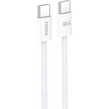 Foneng X110 typ C na typ C - PD 60W 3A, 1,2m, bílý