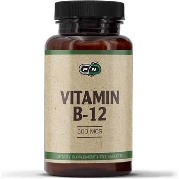Pure Nutrition Vitamin B-12, 500 mcg, 100 таблетки, Pure Nutrition (PN0506)