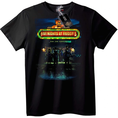 NOONEBRAND Тениска FNAF Five Nights at Freddy's - 3XL, White