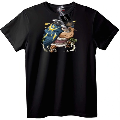 NOONEBRAND Тениска One Piece Гръмовен воин - L, White