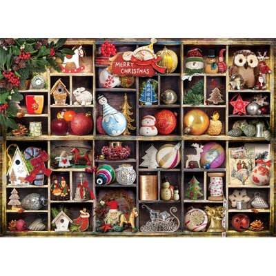 Eurographics Christmas Ornaments 1000 dielov