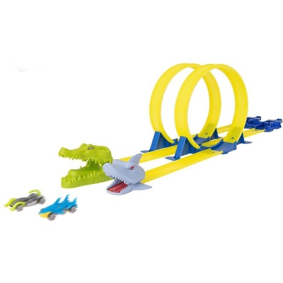 HTI Игрален комплект HTI Teamsterz - Писта с лупинги и 2 колички (1405007)