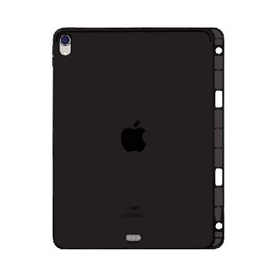 Мек кейс с място за Apple Pencil за iPad Pro 12, 9" (2018) - черен (41655)