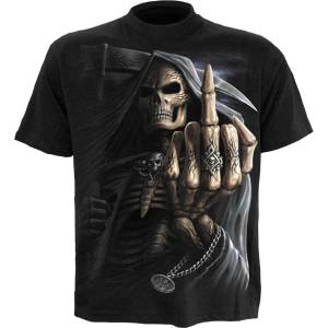 SPIRAL мъжка тениска SPIRAL - Bone Finger - M005M101