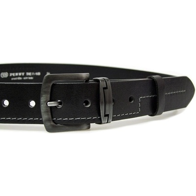 Penny Belts 09-60-4KOV unisex kožený pásek černý