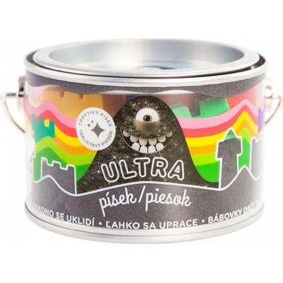 Epee Ultra piesok s glitrami čierna 200 g