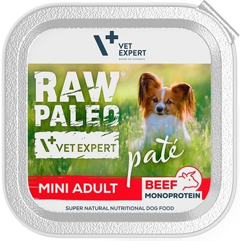 VetExpert Vetexpert Raw Paleo Pate Mini Adult Beef 150g - пакет с говеждо месо
