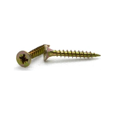 Vrut univerzální 4x40 žlutý zinek, zápustná hlava, křížová drážka, celý závit – Hledejceny.cz