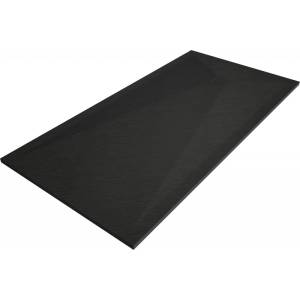 Mexen Stone+ правоъгълно композитно корито 180 x 90 см, черно, черно покритие (44709018-B)