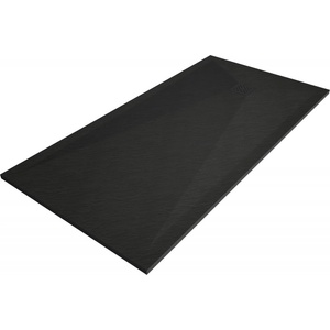 Mexen Stone+ правоъгълно композитно корито 180 x 90 см, черно, черно покритие (44709018-B)