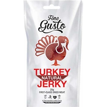 Fine Gusto turkey jerky natural 25 g