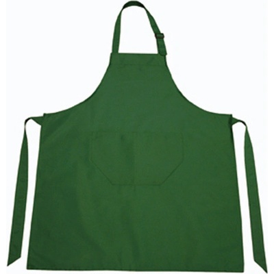 L-Merch Unisex zástěra NT5220 Bottle Green 85x75cm