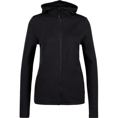 Heber Peak Дамско вълнено яке Heber Peak Women's Merino210 EvergreenHe. Zip Hoody Zip-up hoodie - Black (105-6904-0113)