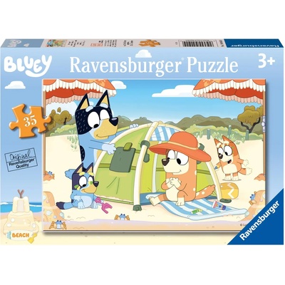 Ravensburger - Puzzle Bluey on the beach - 1 - 39 piese