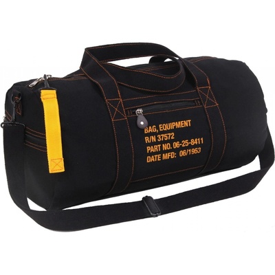 ROTHCO taška EQUIPMENT plátenná ČIERNA