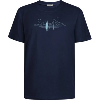 GreenBomb Мъжка тениска GreenBomb Sail Away Fusion T-shirt - Navy (216-8915-0113)