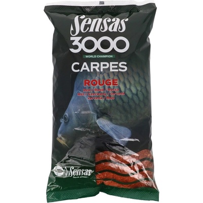 Sensas 3000 Krmivo Carpes Rouge kapor červený 1kg