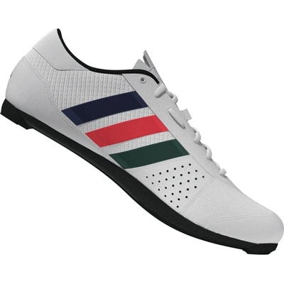 adidas Обувки за шосеен велосипед adidas Heritage Road Cycling shoes - Chalk White / Lucid Red / Dark Blue - размер 6, 5 (UK) (036-1099-0117)
