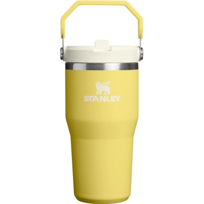 Stanley Termoláhev s integrovanou slámkou The IceFlow Flip Straw 2.0 Tumbler 600 ml 20oz Daffodil