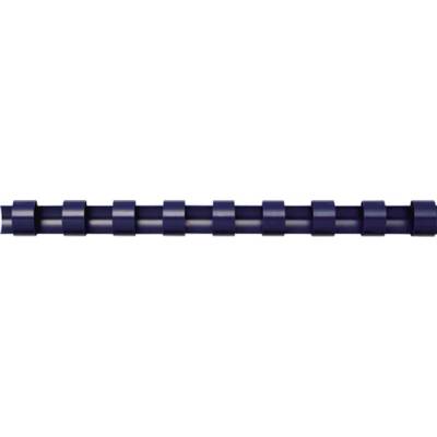 Plastová špirála na dokumenty FELLOWES 12 mm, modrá, 56–80 listov, balenie po 100 kusoch, 5346305