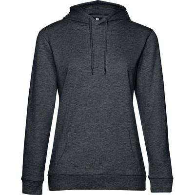 B&C mikina Hoodie COT-01W04Wx4900 melír asfalt