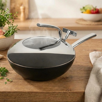 Tescoma President Wok s poklicí 30 cm – Hledejceny.cz