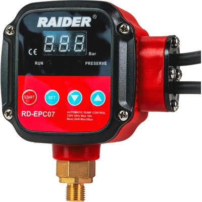 Raider (Standard) Електронен пресостат Raider RD-EPC07 - 2, 2 kW, 1/4" , 80°C, Digital (070194)