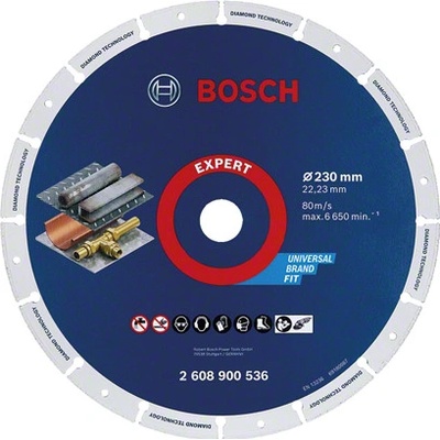 Bosch diamantové kotúče na kov 230 x 22,23 mm 2608900536