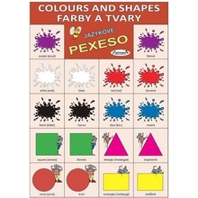 Anglické pexeso: Colours and Shapes / Farby a tvary