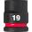 Milwaukee Shockwave 1/2" 19mm 4932480313