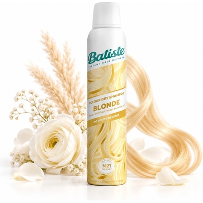 Batiste Dry Shampoo suchý na vlasy Light & Blonde 200 ml