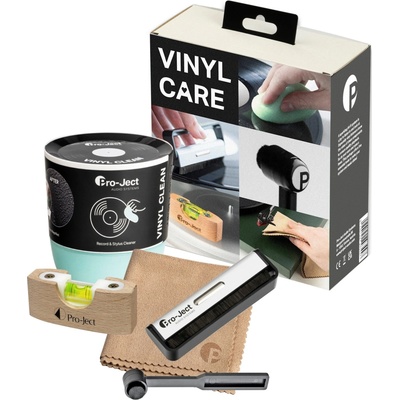 Pro-Ject Vinyl Care Set - Brush It + Clean It + Vinyl Clean + level it + cloth it 9PVCSET