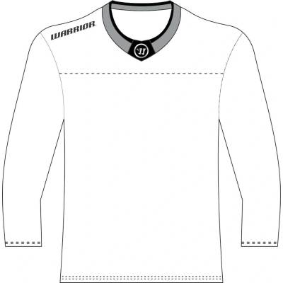 Tréningový hokejový dres Warrior Alpha Practice Jersey White SR