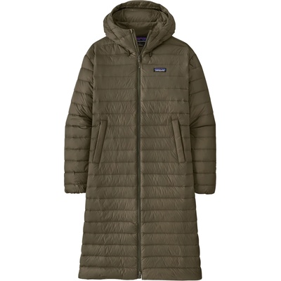 Patagonia Дамско палто Patagonia Women's Recycled Down Sweater Parka Coat - Basin Green (102-4923-0514)