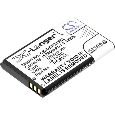 Cameron Sino Батерия за мобилен телефон DORO Easy 5 Plus, PhoneEasy 332, Primo 215, Primo 405 LiIon 3, 7V 1200mAh CAMERON SINO (CS-DEP215SL)