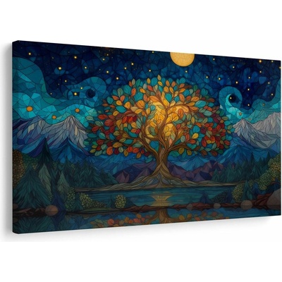 Obraz strom života pod hvězdami - 60x40