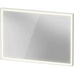 Duravit L-Cube - Огледало с LED осветление, 100х67 см, сензор за докосване, матово бяло LC7382018180100 (LC7382018180100)