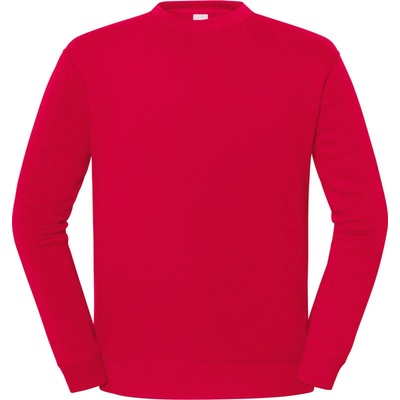 Fruit of the Loom mikina Iconic 250 Set-In Sweat red