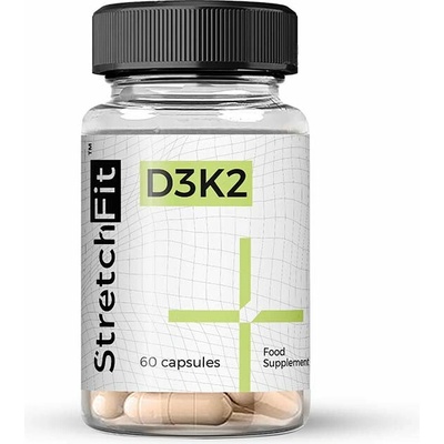 StretchFit Vitamín D3K2 60 kapsúl