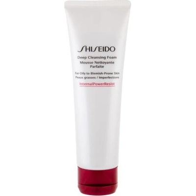 Shiseido Essentials Deep почистваща пяна за мазна и проблемна кожа 125 ml за жени