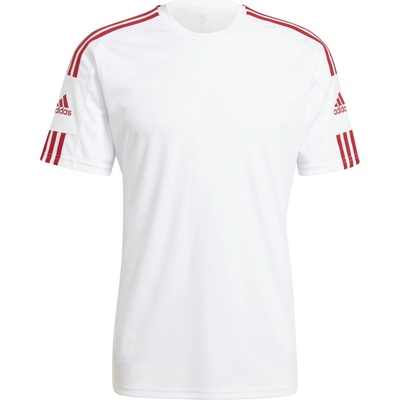 adidas Teamsport Squadra 21 krátký rukáv Bílá /Červená