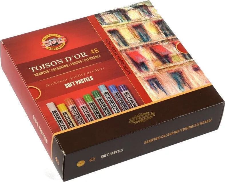KOH-I-NOOR Toison D'or Set of Soft Pastels Комплект сухи пастели 48 бр (8516048005KS)