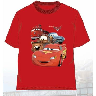 Setino triko Cars červená