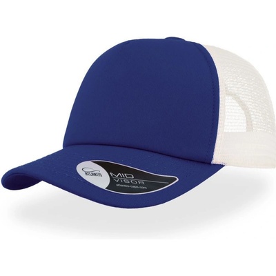 Atlantis Headwear Record Trucker 5 panelová COT-33019705099 Královská modrá