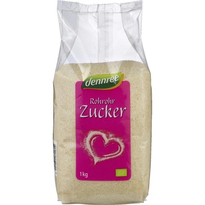 Dennree Surový třtinový 1 kg bio1 ks
