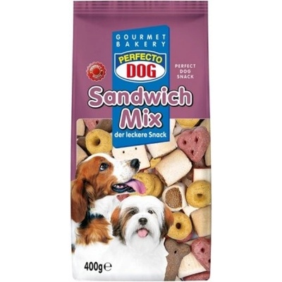 Perfecto Dog Dog Sandwich Mix - Бисквитки за израснали кучета 400 гр