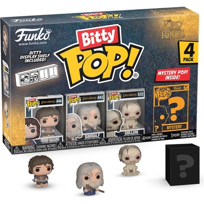 Funko Комплект мини фигури Funko Bitty POP! Movies: The Lord of the Rings - 4-Pack (Series 1) (091845)